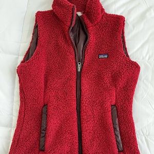 Patagonia Los Lobos Reversible Vest Wax Red. Size S. GUC!